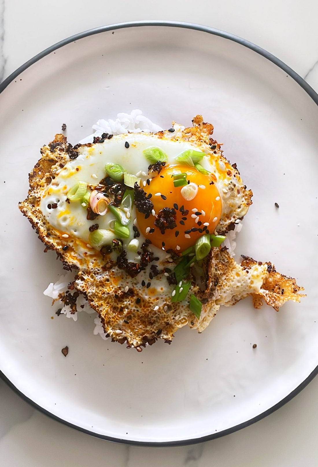 Crispy Chili Oil Fried Egg