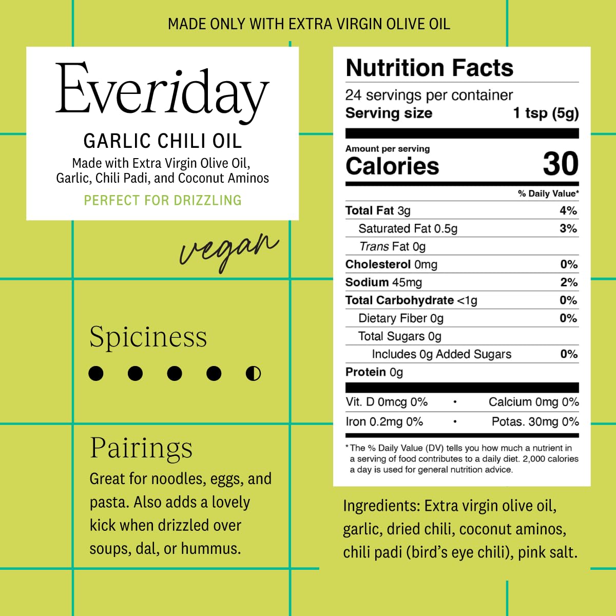 Everiday Garlic Chili Oil - Everiday Foods, Inc.