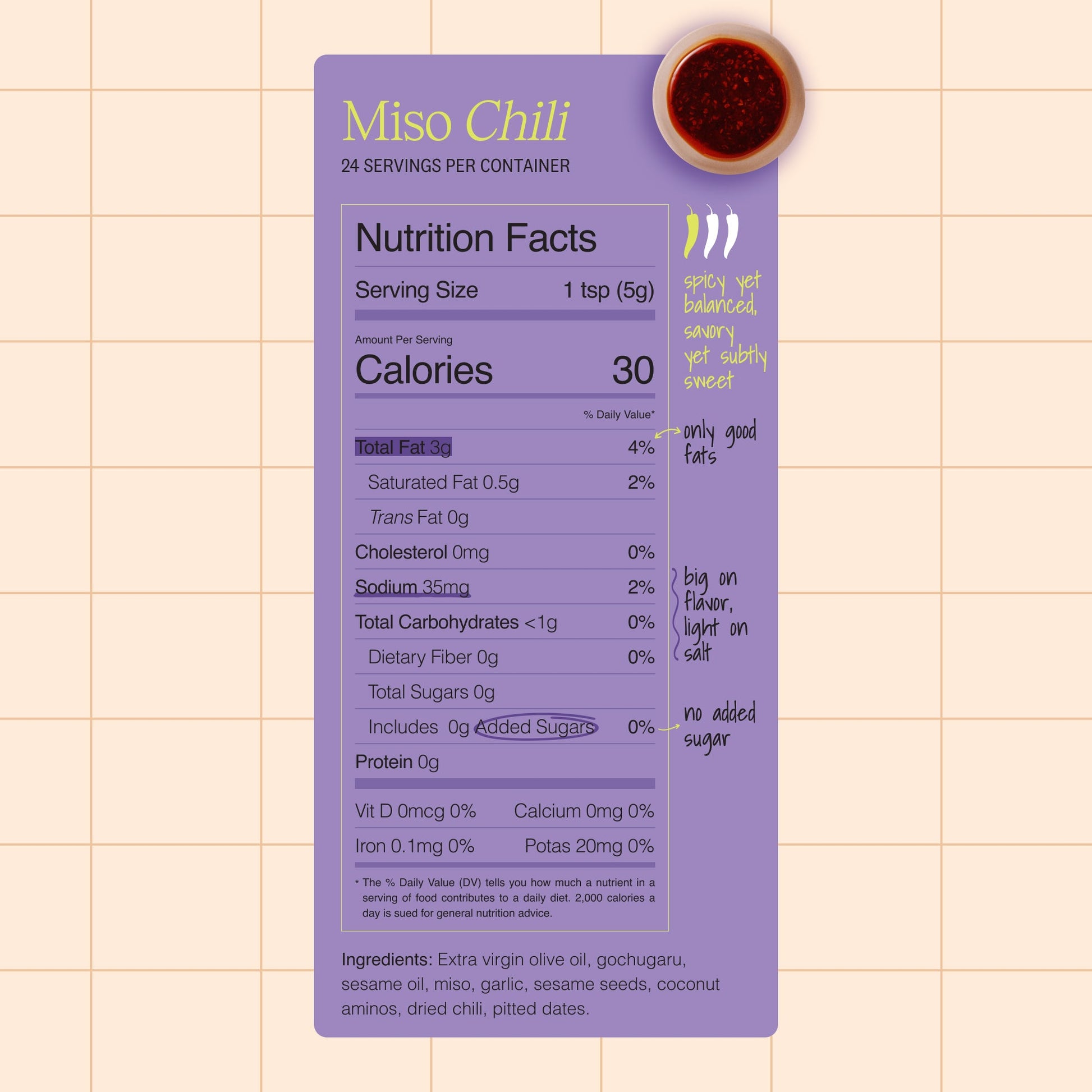 Everiday Miso Chili Oil - Everiday Foods, Inc.