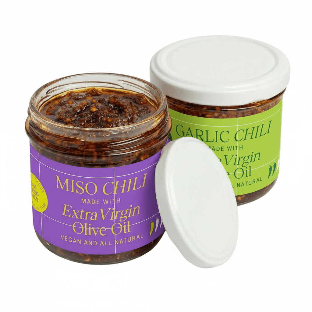 Miso & Garlic Chili Oil Duo - Everiday Foods, Inc.