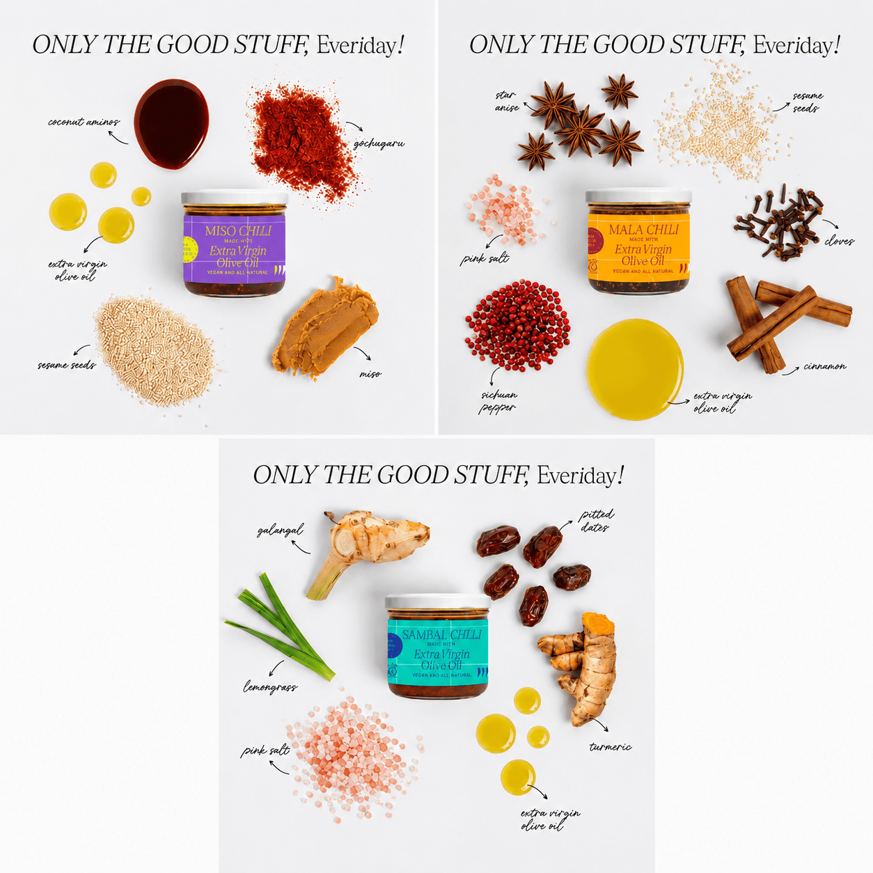 Spice Arsenal (Pack of 3) - Everiday Foods, Inc.